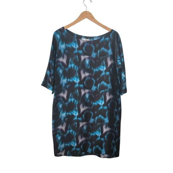 Erdem Abstract Print Silk Shift Dress - Picture 3 of 11